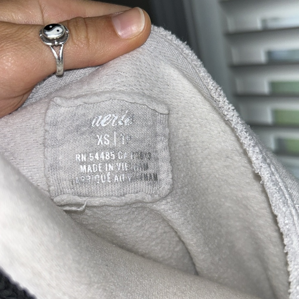 Aerie Alaska grey oversized crew neck sweatshirt - Picture 6 of 8